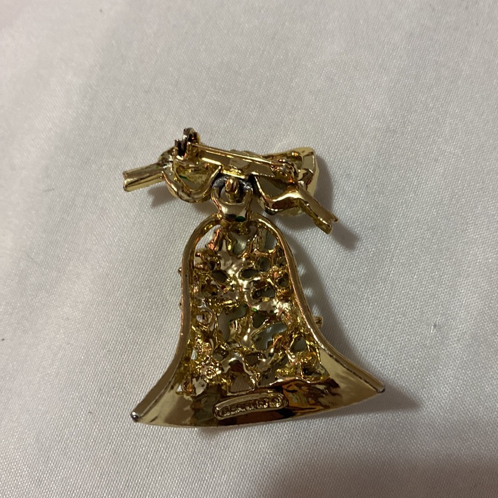 Christmas bell brooches bundle of 3 - Picture 4 of 8